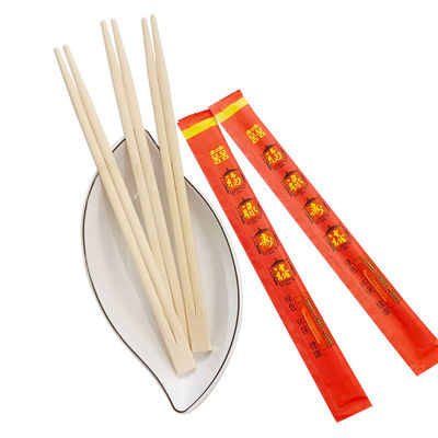 Fast Food Bamboo Double Chopsticks Custom Chopsticks For Restaurant