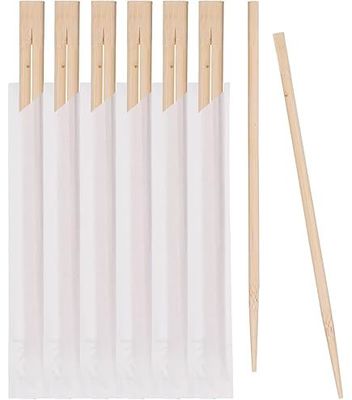 Custom Logo 21cm & 23cm Disposable Bamboo Chopsticks Made from 100% Natural Moso Bamboo with A+ Grade Quality for Restaurants and Hotels