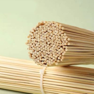 Different Sizes Factory Direct Natural High Quality Steak Disposable Bamboo BBQ Skewer Sticks