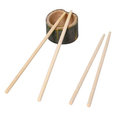Eco-friendly Disposable Bamboo Chopsticks Modern Round Shape Sustainable and Healthy Flatware for Camping and Hotels