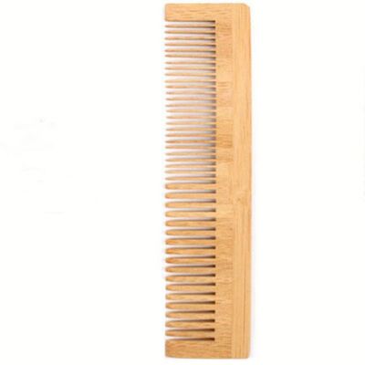 Hot Sale Promotions Custom Bamboo Hair Comb Made Natural Bamboo Hair Comb for Hotel and Travel