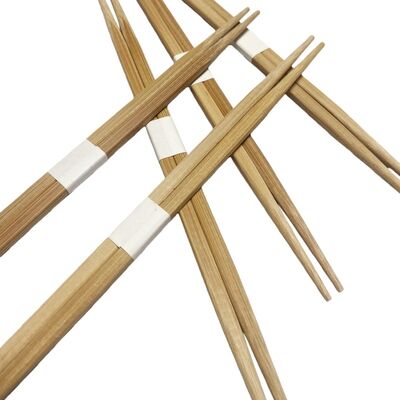 Double-Ended Chopstick Sushi Customized Logo Commercial Chopsticks With Favorable Price  Plain White Paper Band in Stock