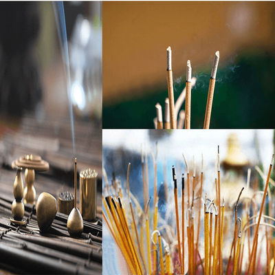 ध्यान और विश्राम के लिए 22 सेमी 28 सेमी 32 सेमी 39 सेमी के आकार में लंबे समय तक जलने वाली पर्यावरण के अनुकूल बांस धूप की छड़ें